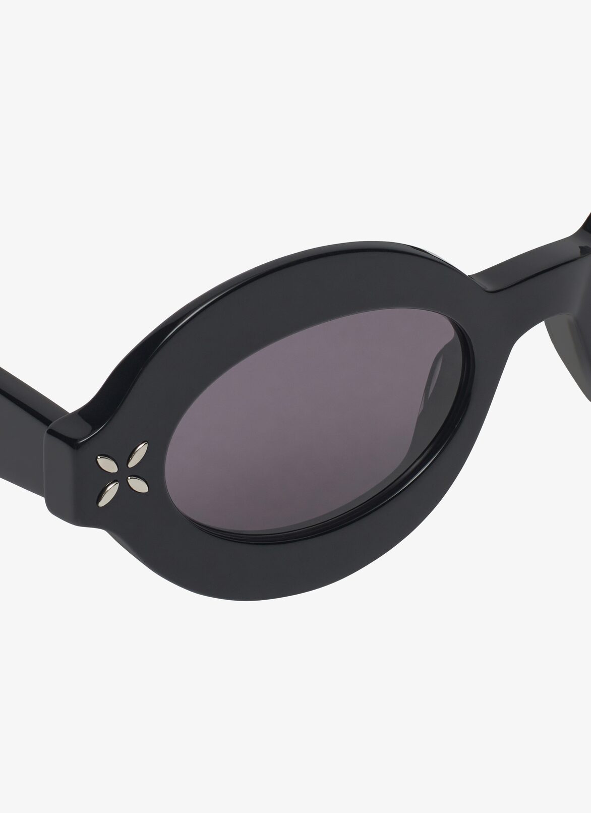 Oval sunglasses ALAÏA BLACK OVAL SUNGLASSES